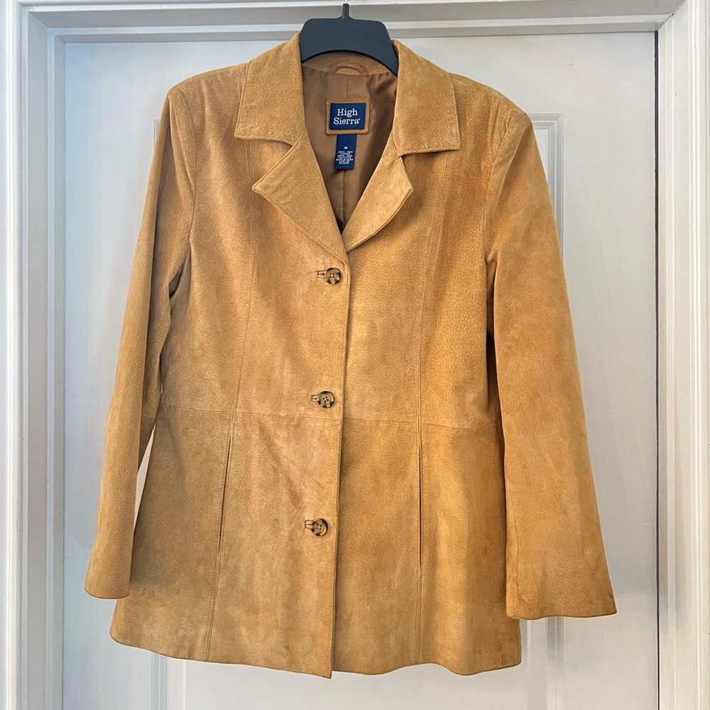 Tan Suede Jacket - High Sierra